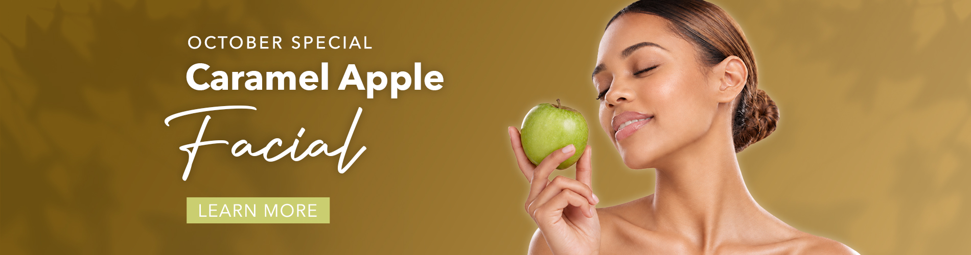 October Special - Caramel Apple Facial with Dr. Robinson - Indiana Plastic Surgery
